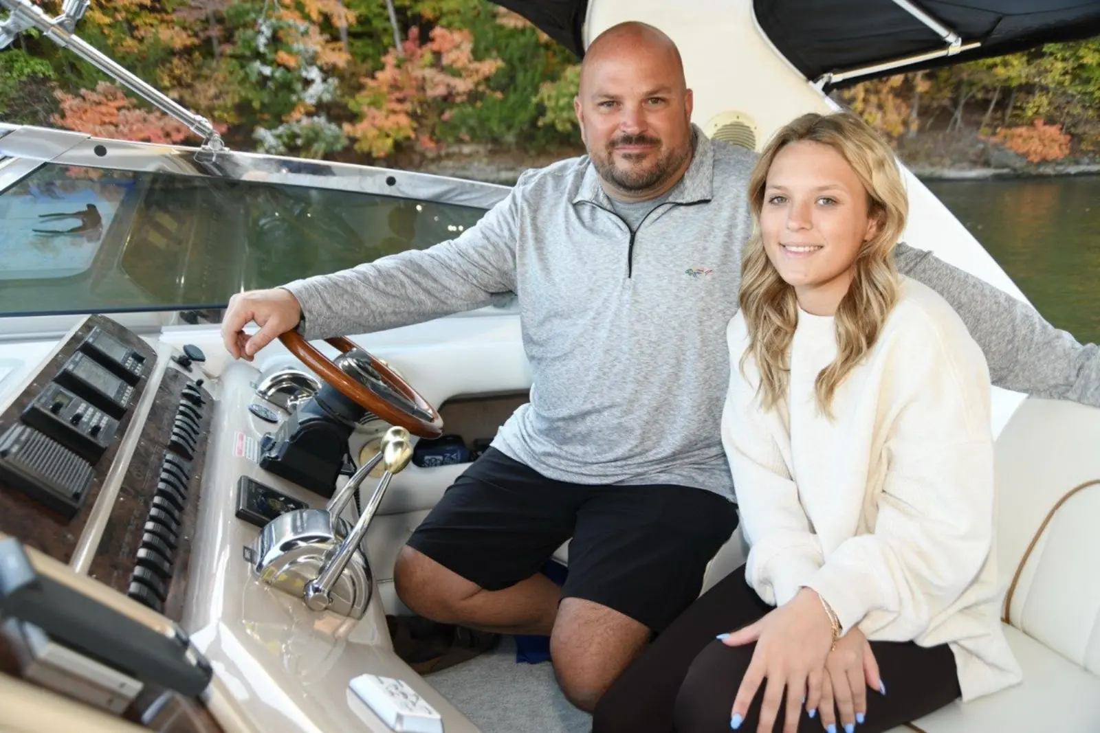 Captain Tyler Burgher and First Mate Emma Burgher - Father Daughter Team