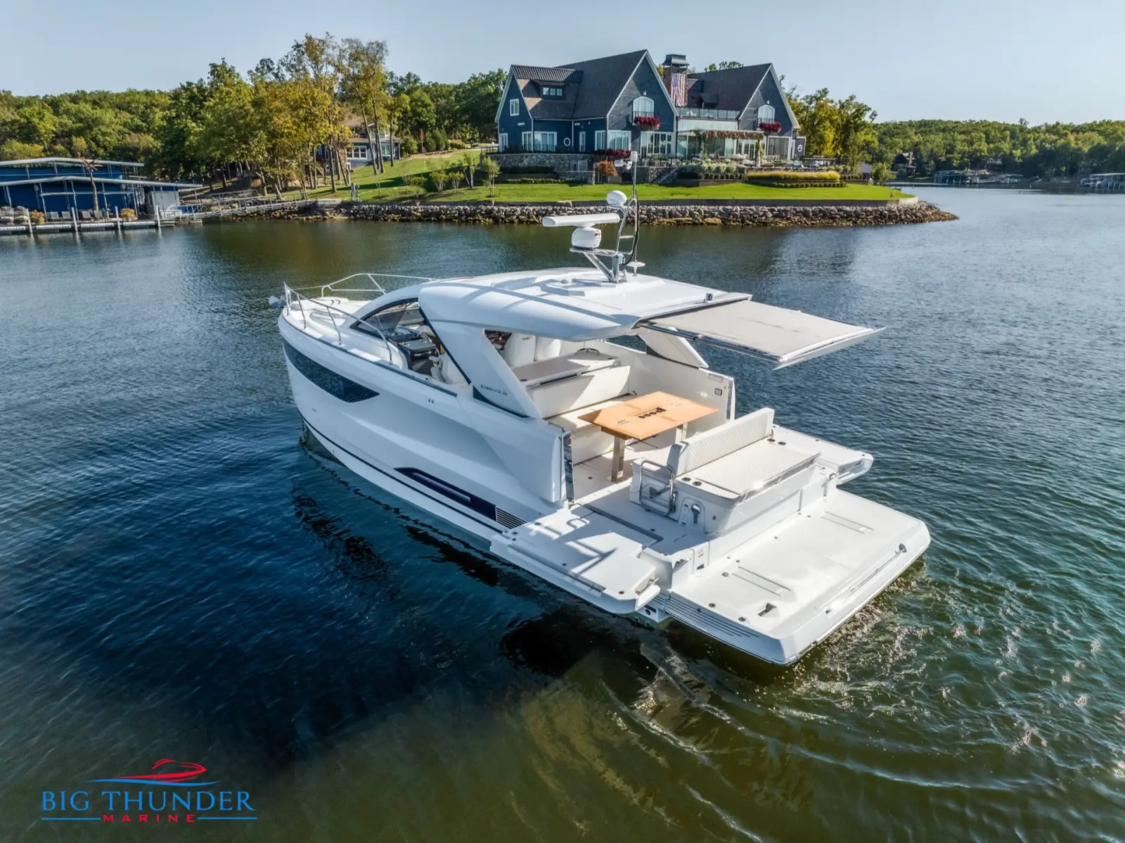 Aeris aerial view at Lake of the Ozarks